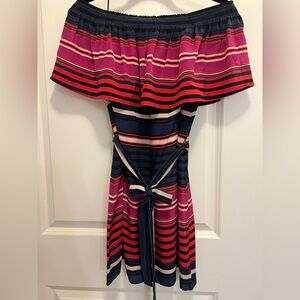 Joie Striped Silk Dress